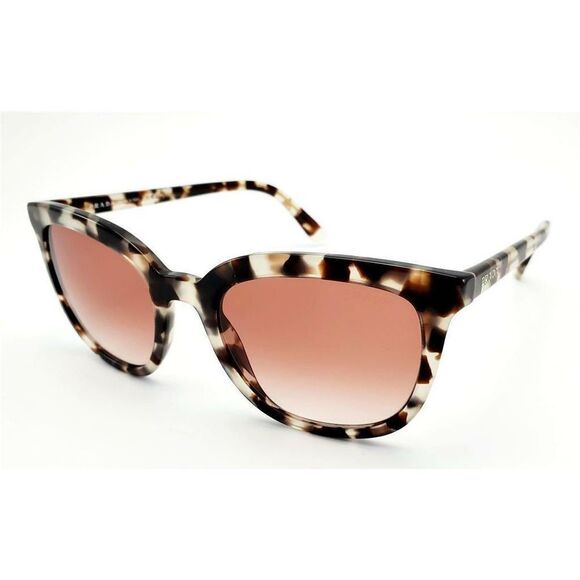 NEW PRADA SPR 03X UAO-2F1 TORTOICE GRADIENT AUTHENTIC SUNGLASSES SPR03X 53-20 - Picture 1 of 5